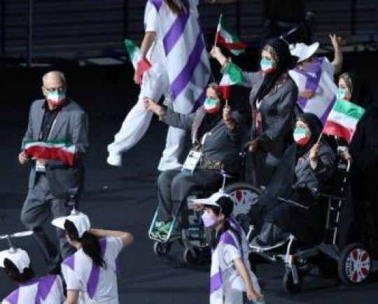 هدیه معنوی خانواده سردار سلیمانی به کاروان پارالمپیک ایران