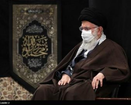 مراسم عزاداری اربعین حسینی با حضور امام خامنه‌ای برگزار شد