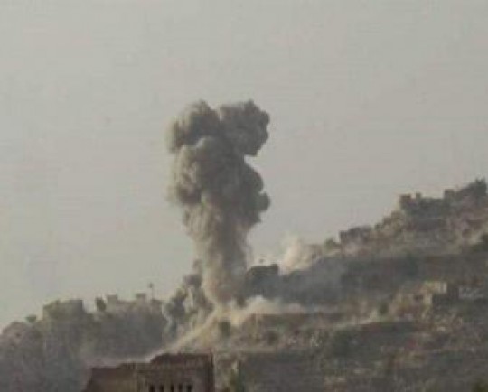 حملات راکتی و توپخانه ارتش سعودی به مناطق مسکونی در صعده یمن