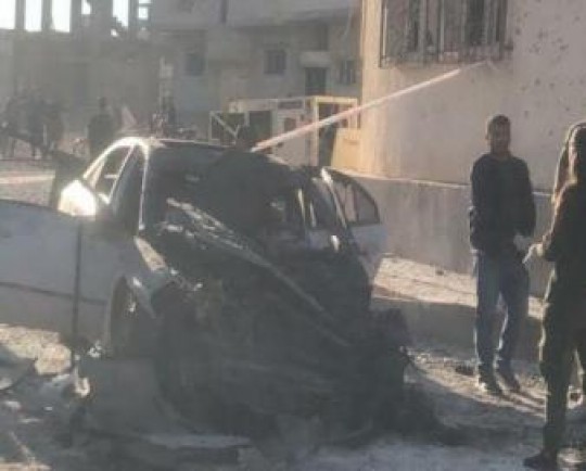 آسایش: پهپاد ترکیه یک مسؤول اداره خودمختار در شمال سوریه را هدف گرفت