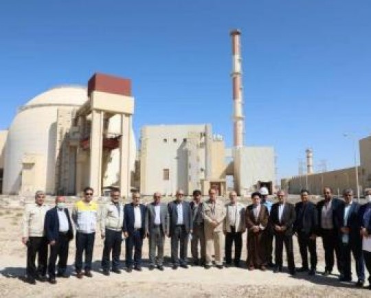 بازدید اعضای کمیسیون برنامه و بودجه مجلس از نیروگاه بوشهر