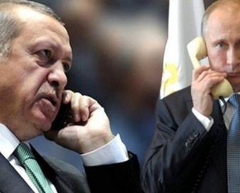 اردوغان و پوتین گفتگو کردند