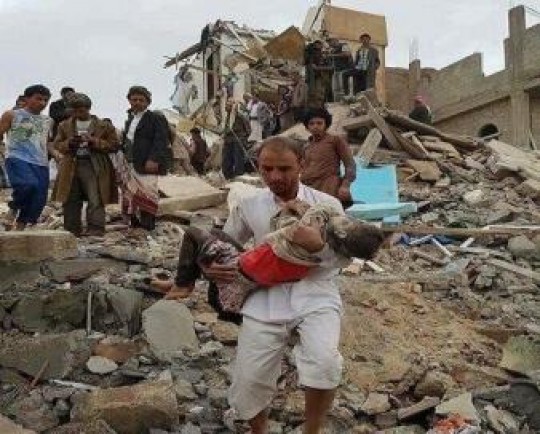 شهادت و زخمی شدن ۹ یمنی در حمله ائتلاف متجاوز سعودی