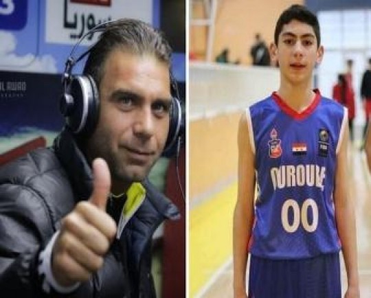 زلزله جان بازیکن سابق تیم ملی سوریه و پسرش را گرفت