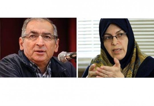 پر‌ونده‌های اتهامی صادق زیباکلام و  آذر منصوری به دادگاه ارجاع شد