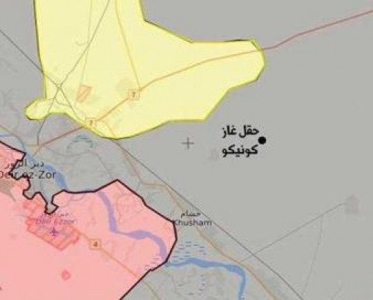 حمله راکتی به پایگاه آمریکایی در  شرق سوریه