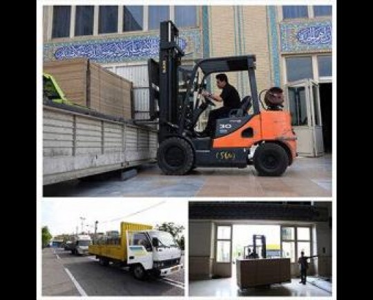 عملیات انتقال تجهیزات آماده‌سازی نمایشگاه کتاب تهران آغاز شد