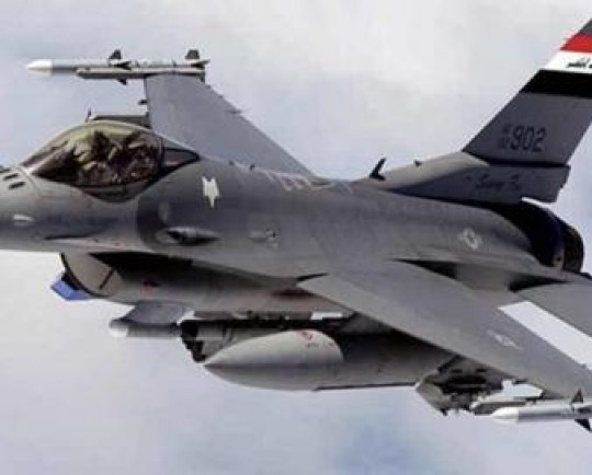 هلاکت چند داعشی در حمله جنگنده‌های عراقی به کرکوک