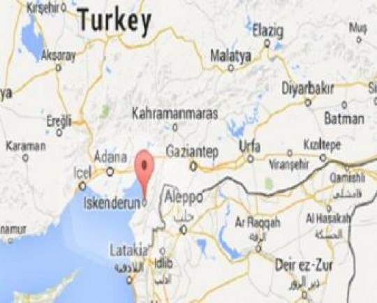 زلزله نسبتا شدید در مرزهای سوریه و ترکیه