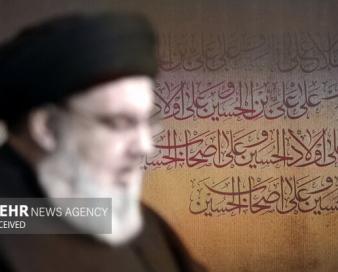 پیکر  سید حسن نصرالله از زیر آوار خارج شد